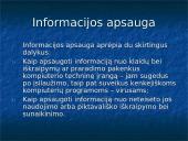 Informacijos apsauga šiuolaikinėje visuomenėje 3 puslapis