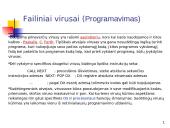 Informacinė sauga: "Kenkėjiškos" programos 11 puslapis