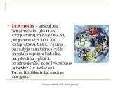 Internetas kaip kompiuterių tinklas 2 puslapis