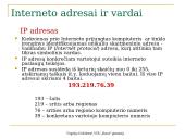 Internetas kaip kompiuterių tinklas 14 puslapis