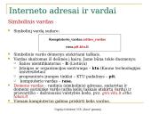 Internetas kaip kompiuterių tinklas 15 puslapis
