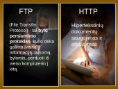 Internetas ir jo teikiamos paslaugos 6 puslapis