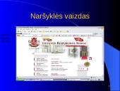 Interneto samprata, adresai, paslaugos bei pokalbiai internete 11 puslapis