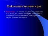 Interneto samprata, adresai, paslaugos bei pokalbiai internete 12 puslapis