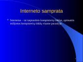 Interneto samprata, adresai, paslaugos bei pokalbiai internete 3 puslapis
