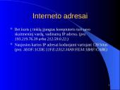 Interneto samprata, adresai, paslaugos bei pokalbiai internete 4 puslapis