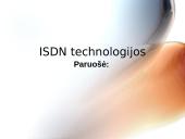 ISDN technologijos Lietuvoje