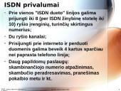ISDN technologijos Lietuvoje 10 puslapis