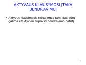 Klausimų pateikimas 2 puslapis
