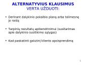 Klausimų pateikimas 11 puslapis