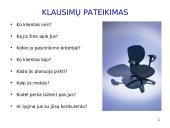 Klausimų pateikimas 14 puslapis