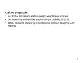 Klimato kaito regioninis poveikis, prisitaikymas ir jautrumas 8 puslapis