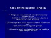 Kodėl žmonės jungiasi i grupes? 5 puslapis