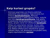 Kodėl žmonės jungiasi i grupes? 7 puslapis