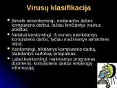 Kompiuterių virusų atsiradimas, veikimas, klasifikacija ir profilaktika 6 puslapis