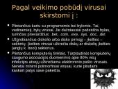 Kompiuterių virusų atsiradimas, veikimas, klasifikacija ir profilaktika 7 puslapis