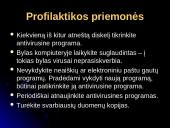 Kompiuterių virusų atsiradimas, veikimas, klasifikacija ir profilaktika 9 puslapis