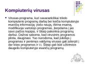 Kompiuterių virusai kaip specialios programos 3 puslapis