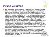 Kompiuterių virusai kaip specialios programos 5 puslapis
