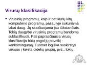 Kompiuterių virusai kaip specialios programos 7 puslapis