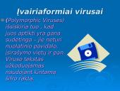 Kompiuteriniai virusai bei jų tipai 8 puslapis