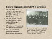 Lietuvos nepriklausomybės idėja ir jos įgyvendinimas XX amžiaus pradžioje 12 puslapis