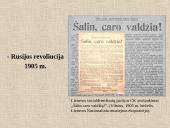 Lietuvos nepriklausomybės idėja ir jos įgyvendinimas XX amžiaus pradžioje 4 puslapis