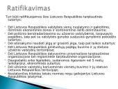 Lietuvos Respublikos (LR) tarptautinių sutarčių sudarymas 13 puslapis