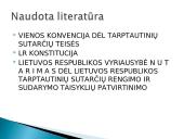 Lietuvos Respublikos (LR) tarptautinių sutarčių sudarymas 18 puslapis