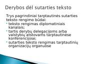 Lietuvos Respublikos (LR) tarptautinių sutarčių sudarymas 9 puslapis