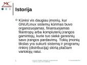 LINUX/UNIX sandara. Katalogai, jų organizavimas ir darbas su jais LINUX sistemoje 3 puslapis