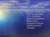 Naujausiųjų laikų Lietuvos valstybės susikūrimas 12 puslapis