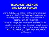 Viešojo administravimo valdymo pokyčiai 13 puslapis