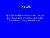 Viešojo administravimo valdymo pokyčiai 3 puslapis