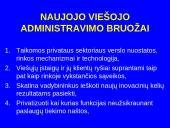Viešojo administravimo valdymo pokyčiai 8 puslapis