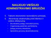 Viešojo administravimo valdymo pokyčiai 9 puslapis