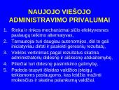 Viešojo administravimo valdymo pokyčiai 10 puslapis