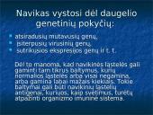 Navikas ir organizmo imunitetas, antigeninės navikų savybės, nesavitasis organizmo atsparumas navikams  4 puslapis