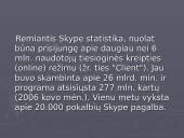 Nemokamos pokalbių internetu programos: Skype 9 puslapis