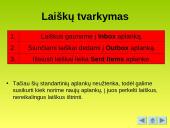 Outlook Express. Laiškų tvarkymas ir adresų knygelė 4 puslapis
