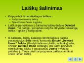 Outlook Express. Laiškų tvarkymas ir adresų knygelė 5 puslapis