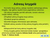 Outlook Express. Laiškų tvarkymas ir adresų knygelė 9 puslapis