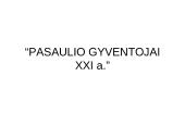 Pasaulio gyventojai XXI amžiuje