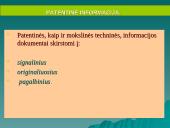 Patentinė informacija 3 puslapis