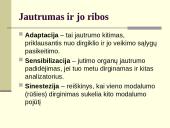 Pojūčiai ir suvokimas 7 puslapis
