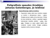 Poligrafinės spaudos išradimas 14 puslapis