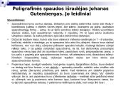 Poligrafinės spaudos išradimas 15 puslapis