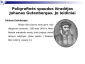 Poligrafinės spaudos išradimas 9 puslapis
