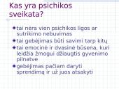 Psichikos sveikatos politika 2 puslapis