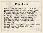 Romos imperija 509 m. pr. Kr. – 30 m. pr. Kr.  3 puslapis